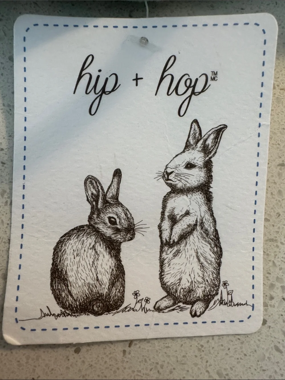 Set of 2 Bunny Rabbit 🐇 Kitchen Towels - Yellow & Coral - NEW (never washed)